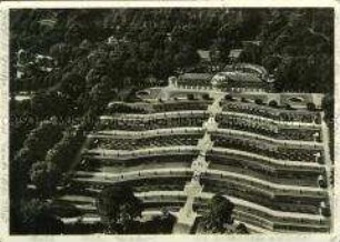 Schloss Sanssouci aus der Luft