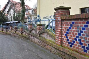 Einfriedung (Einfriedung); Darmstadt, Alexandraweg 7