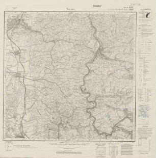 4127 (alte Nr.: 2302) Seesen, Meßtischblatt (4cm - Karte)