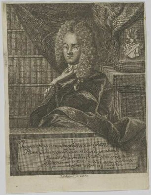 Bildnis des Adam Friedrich Glafey