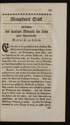 Neunzehntes Stück