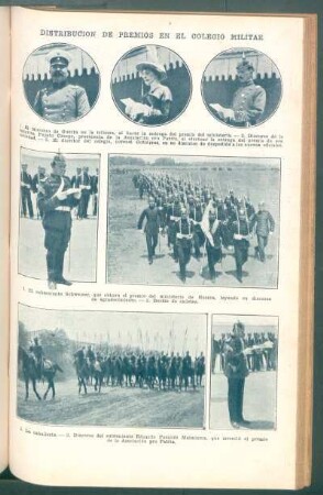 Distribución de premios en el Colegio Militar - [Ilustración]