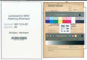 Entnazifizierung Hermann Arntzen , geb. 00.00.0000 (Fliesenleger)