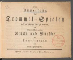 Kurze Anweisung das Trommel-Spielen auf die leichteste Art zu erlernen