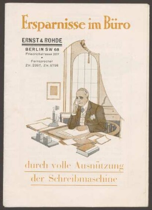 Werbepostkarte "Continental", Ernst & Rohde, Friedrichstraße 207