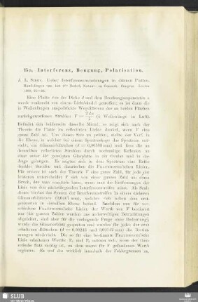 15a. Interferenz, Beugung, Polarisation