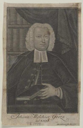 Bildnis des Johann Melchior Goeze
