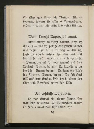Wenn Knecht Ruprecht kommt.