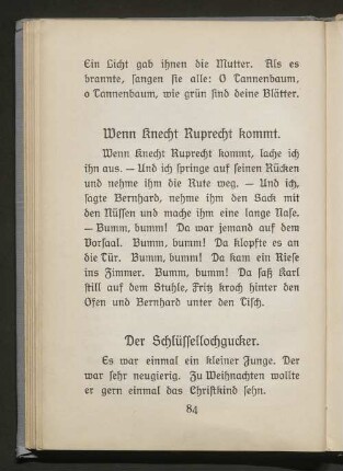 Wenn Knecht Ruprecht kommt.