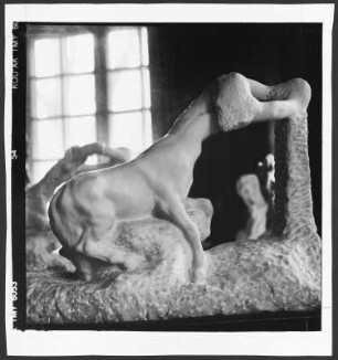 Skulptur, aufgenommen im Rodin-Museum in Paris