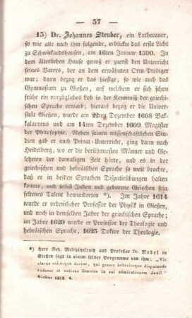 13) Dr. Johannes Steuber, ...