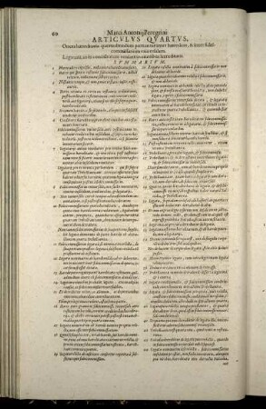 Articulus Quartus. - Articulus Sextus.