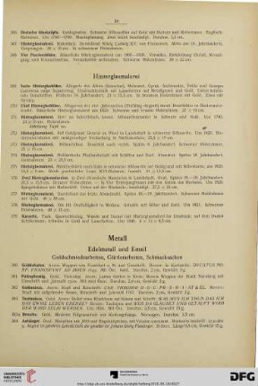 Metall (Nr. 380-491)