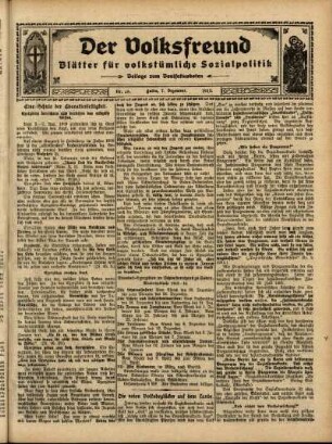Ausgabe vom Sonntag, den 07. Dezember 1913.