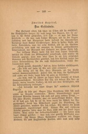 Zweites Kapitel. Das Geständnis