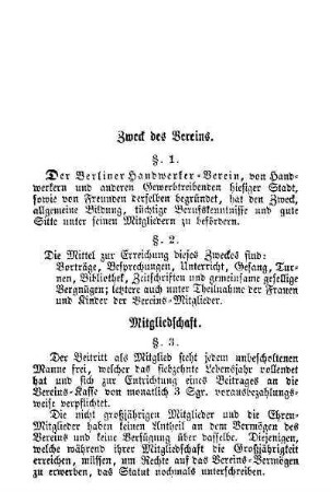 Zweck des Vereins
