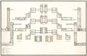 Gärtner, Andreas; München - Nymphenburg; Schloss Nymphenburg - Grundrisse