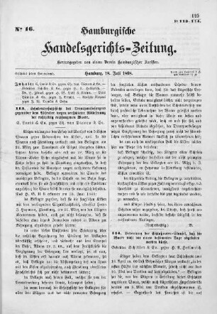 No. 16. 18. Juli 1868