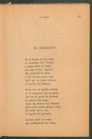 El negrito