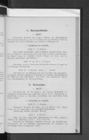 8. Naturlehre.