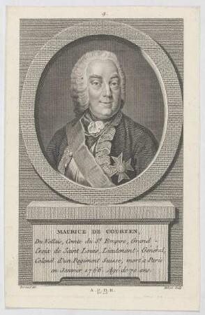 Bildnis des Maurice de Courten