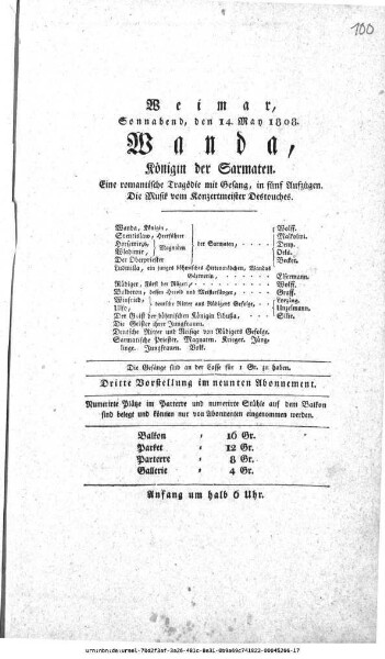 Wanda, Königin der Sarmaten