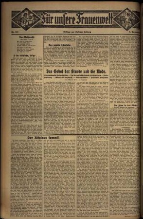 Zweite Ausgabe vom Freitag, den 05. Dezember 1930.