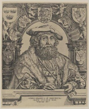 Bildnis des Christian II., König von Dänemark