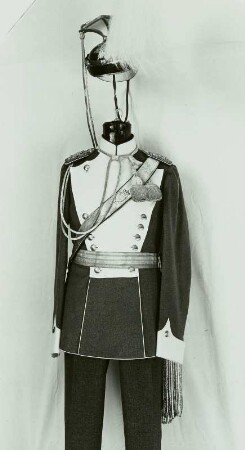 Friedensuniform des Kaisers Franz Joseph von Österreich als Chef des ersten Kgl. Sächs. Ulanen-Regiments Nr. 17