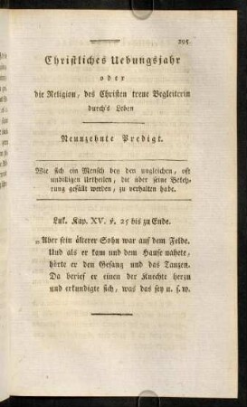 295-308, Neunzehnte Predigt