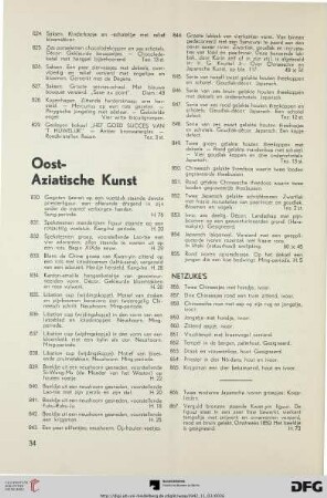 Oost- Aziatische Kunst (Nr. 830-880)