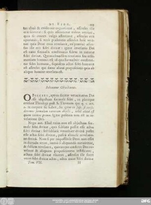 Solvuntur Obiectiones.