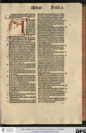 Summa angelica de casibus conscientie per venerabilem fratrem Angelum de Clavasio compilata, incipit feliciter.