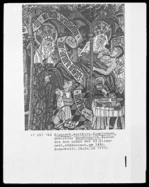 Szenen aus dem Leben der heiligen Elisabeth
