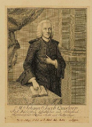Bildnis von Johann Jakob Quistorp (1717-1766)