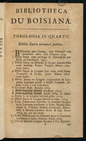 1-24, Biblia Sacra eorumve partes - Interpretes & Commentatores in Sacram Scripturam