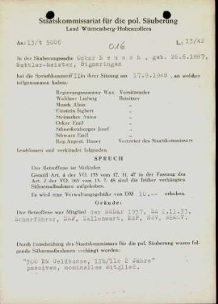 Neusch, Oskar
