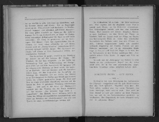 Schlechte Zeiten - Gute Zeiten - 1912 -