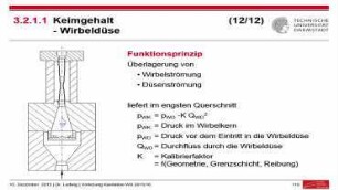 Vorlesungsaufzeichnung 15.12.2015: Keimgehalt - Meßverfahren