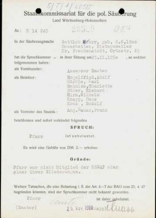 Harr, Gottlob
