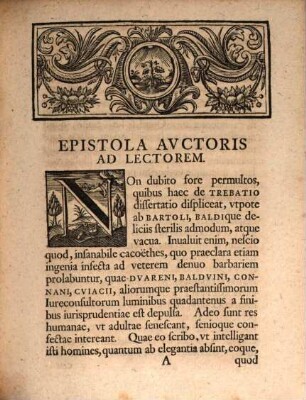 Nicolai Hieron. Gundlingii ... C. Trebatius Testa ICtus ab iniuriis veterum atque recentiorum scriptorum liberatus