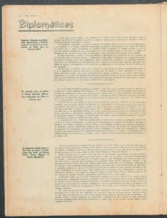 Se ausentó para su patria el doctor Enrique Bermúdez, embajador de Chile en nuestro país