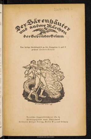 Der Bärenhäuter und andere Märchen der Gebrüder Grimm