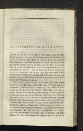 5. Johann Jacob Ewich in Barmen.