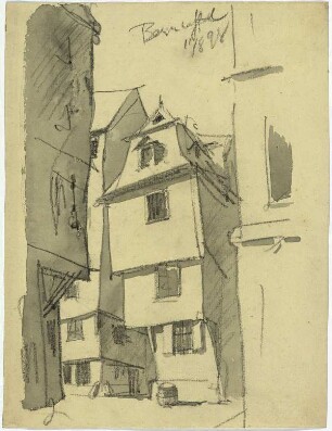 Gebäude in Bernkastel-Kues, Fassade