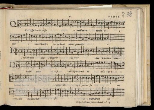 Girolamo Lambardi: Sacra cantica B. Mariae Virginis. Altus