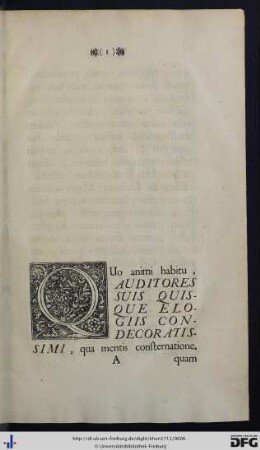 Oratio Funebris.
