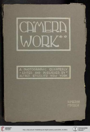 Camera Work: A Photographic Quarterly