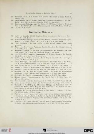Keltische Münzen (Nr. 847-870)