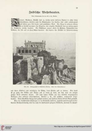 13: Indische Wehrbauten